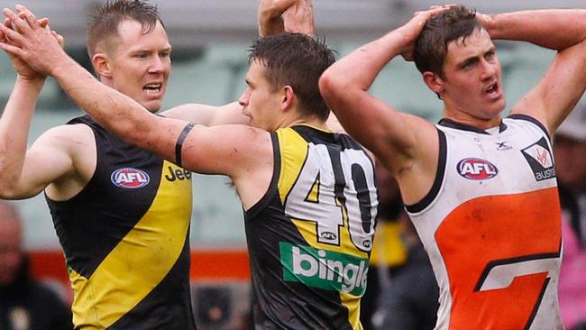 Heart won over hope at the MCG on Sunday. Picture: Getty Images