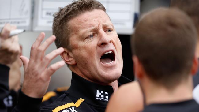 Damien Hardwick is under pressure. Picture: Getty Images