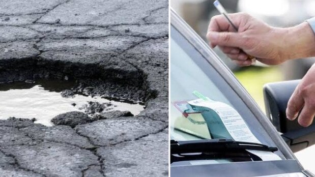 A pothole should take a year to fix and a fine should take a second to issue.