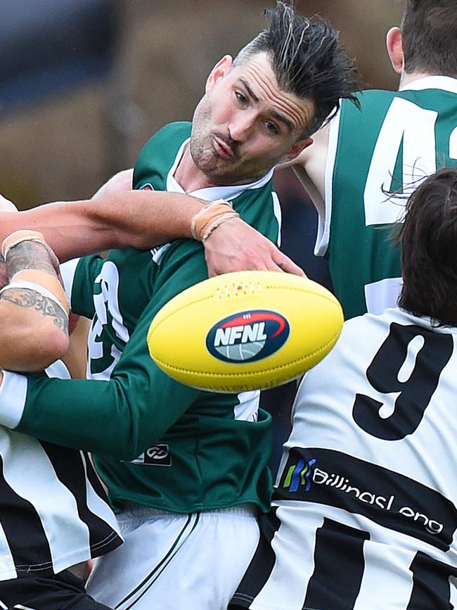 Greensborough captain Chris Clark. Picture: Josie Hayden