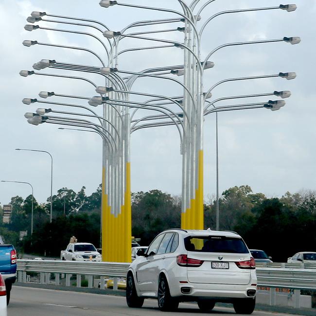 The lights cost $2.1 million to install. Picture: Mike Batterham