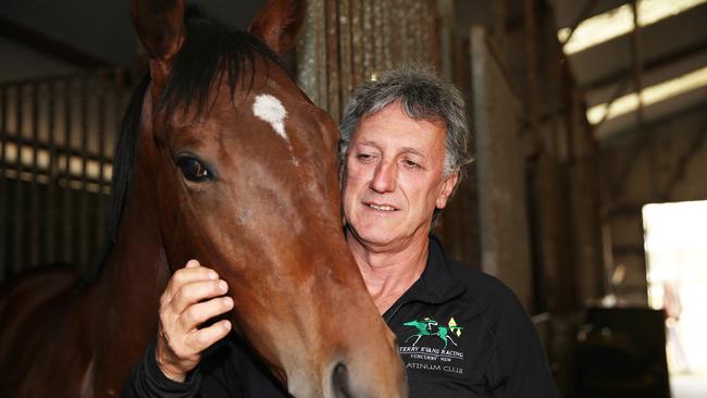 Trainer Terry Evans (pictured) has Not Taking it ready to break through for her maiden win.