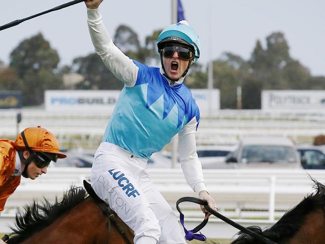 Caulfield Cup Races Picture: Wayne Ludbey  Race 9 Caufield cup won by  Admire Rakti jockey Zac Purton