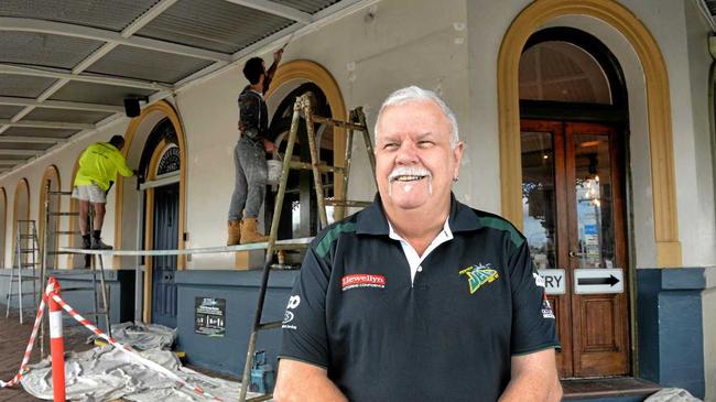 Earning his stripes as one of the original Bundamba Skating Rink DJ's, Greg Lyons worked in sales at 4BH, QFM and in the 1990's Star 106.9, which later became River 949. Now a part of the furniture at Ipswich Jets, Jacko has been the Promotions and Marketing Manager for the popular club for many years. Picture: Rob Williams