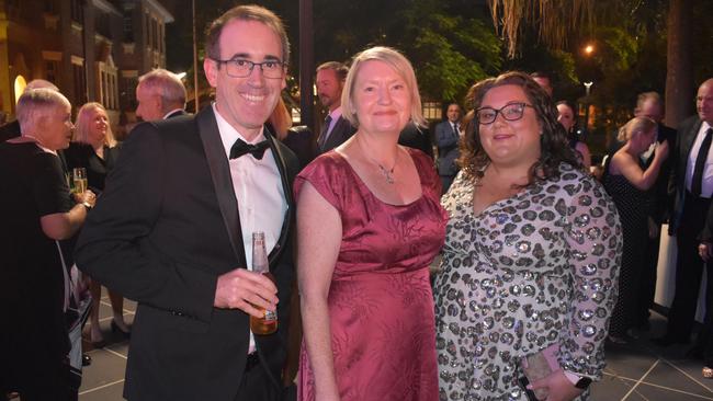 Ben, Sam and Amy. IHF Gala Dinner, April 22, 2023