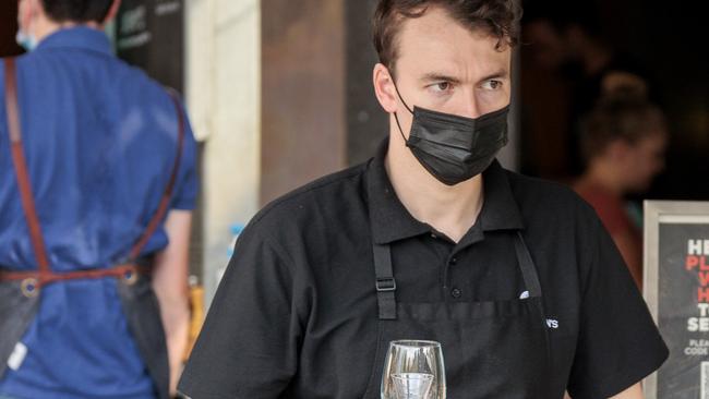 Hospitality workers were one of the most common groups to make casual sick pay claims. Picture: NCA NewsWire / David Geraghty