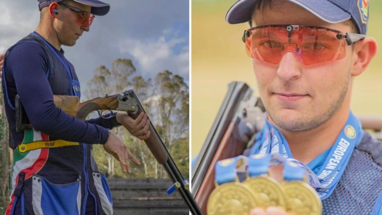 World junior shooting champion Cristian Ghilli has died at the age of 18 after accidentally shooting himself on a hunting trip. Picture: Supplied