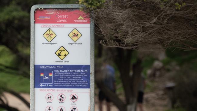 The beach is not patrolled by lifeguards. PICTURE : NCA Newswire / Nicki Connolly