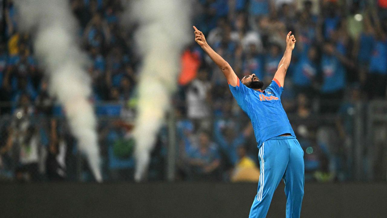 Shami was an unstoppable force. (Photo by Punit PARANJPE / AFP)