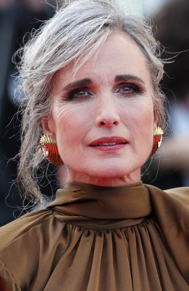 Andie MacDowell as seen in Cannes this year. Picture: Getty Images