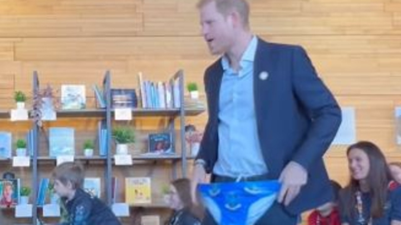 Prince Harry given cheeky Aussie gift