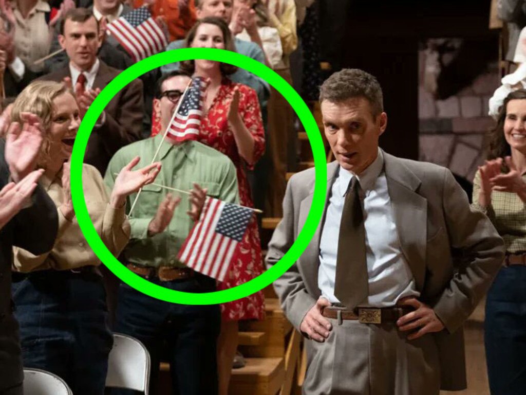 Elsewhere in the film, the incorrect flag was spotted by viewers. Picture: Supplied