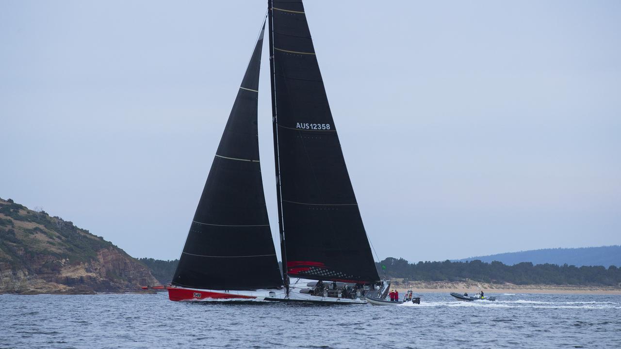 Comanche sails up the River Derwent. Picture: RICHARD JUPE