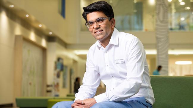 Associate Professor and Monash Children’s Hospital neonatologist Atul Malhotra. Picture: Mark Stewart