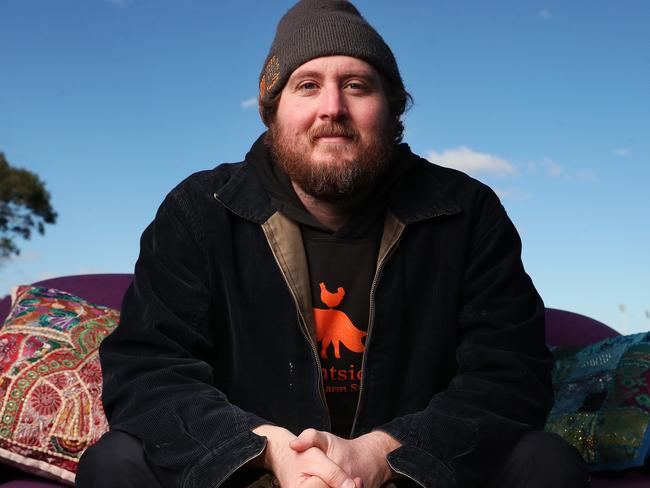 Matt Haubrick is a comedian and housing advocate. Picture: Nikki Davis-Jones