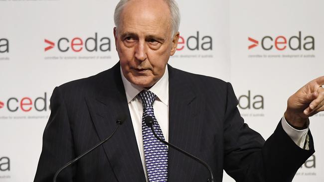 Former Prime Minister Paul Keating was one of the loudest voices against Victoria’s euthanasia Bill. Picture: AAP Image/David Moir