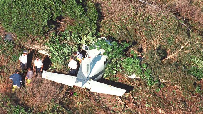 In 20202 Mr Geltch and Dr Richard Heath were seriously injured when their plane crashed about 80m from the Sunshine Coast Airport runway.