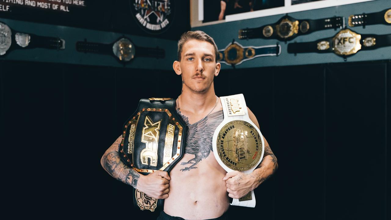 Sunshine Coast MMA star Jake Piper. Picture: Tasman Peterson