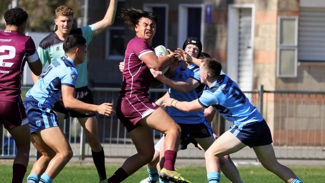 Xzavier Timoteo playing for Queensland last season. Picture credit: Nashys Pix.