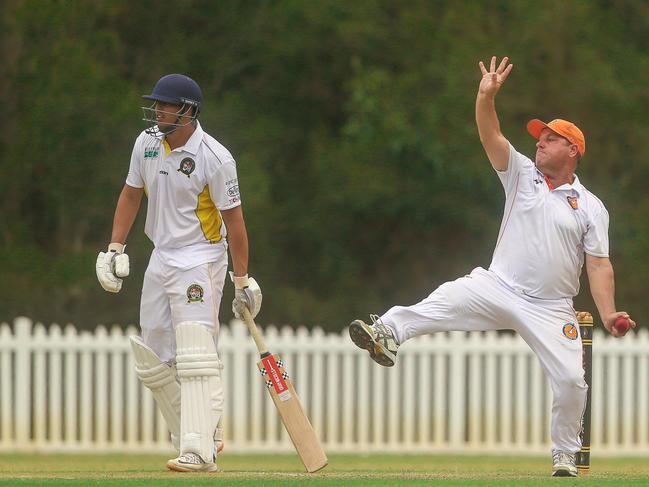Travis Harker as Southport v Runaway Bay - Premier First Grade at Golden Wheel Park, Arundel. Picture: Glenn Campbell