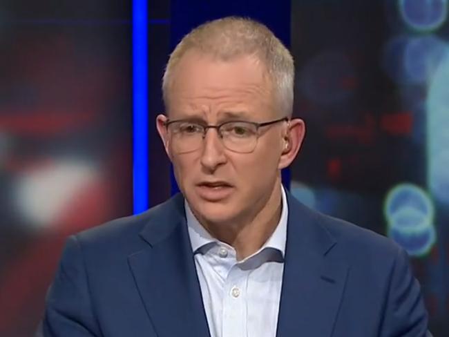 Communications Minister Paul Fletcher on ABC TV's QandA on Thursday night.