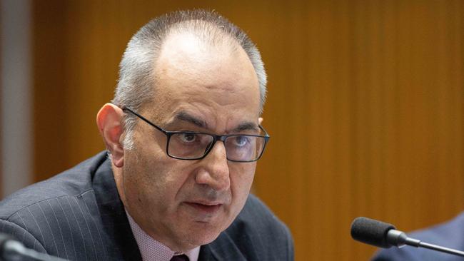 Stood-aside Home Affairs secretary Michael Pezzullo. Picture: Gary Ramage / NCA NewsWire