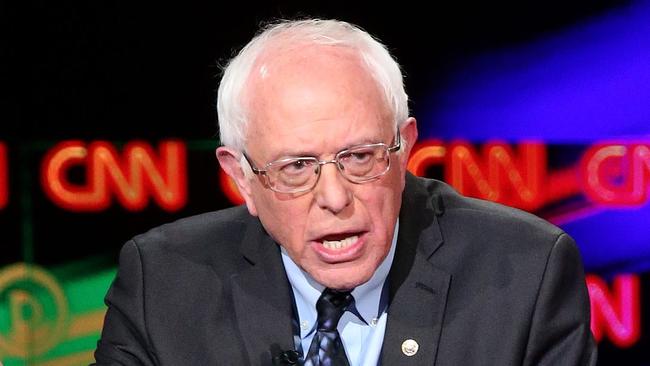 Bernie Sanders Snapped At Hillary Clinton During A Democratic