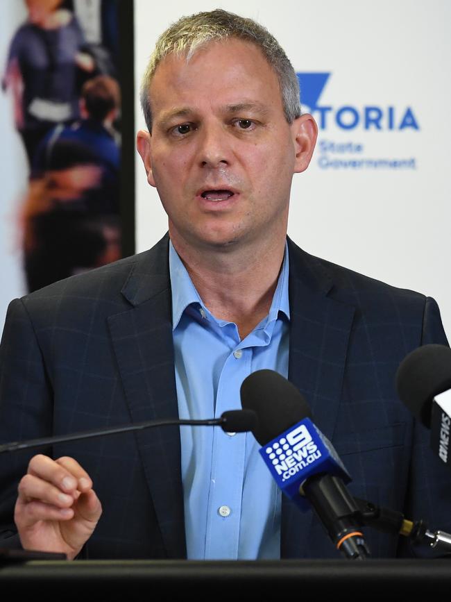 Victoria's Chief Health Officer Dr Brett Sutton. Picture: AAP