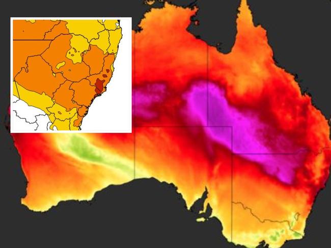 Australia Day weather: Sydney could hit 40C as cyclone rips through Queensland