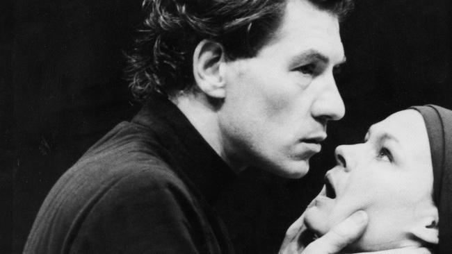 Actors Ian McKellen and Judi Dench perform in Trevor Nunn's Macbeth in 1976 - a production by the Royal Shakespeare Company - as seen in documentary film McKellen: Playing the Part © Shakespeares Birthplace Trust Icon Film Distribution