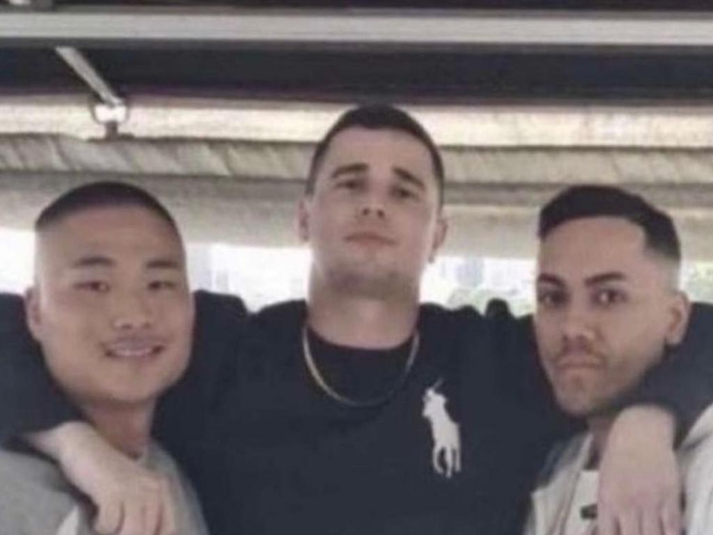 Hong Ben Lee, Jesse MacKenzie and William Shepley have been charged with bashing teenage girls in a fight on Mardi Gras night. Picture: Instagram