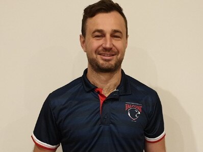 Darebin Falcons new coach Mitch Skelly. Picture: Darebin Falcons