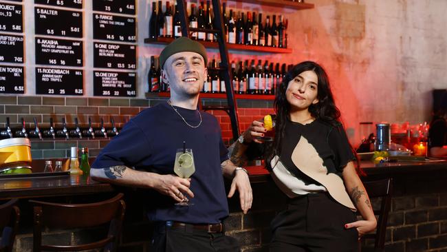 For the first time in 100 years, a trendy new basement bar in Newtown has been given a liquor licence to operate until 4am, seven days a week. Picture: Richard Dobson