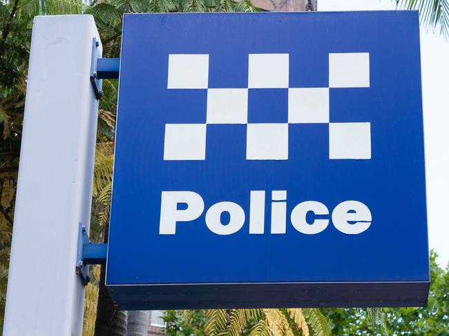 Australian police station sign in Sydney NSW Australia. Picture: istock