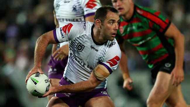 Cameron Smith put on a masterclass against the Rabbitohs. Picture: Getty Images