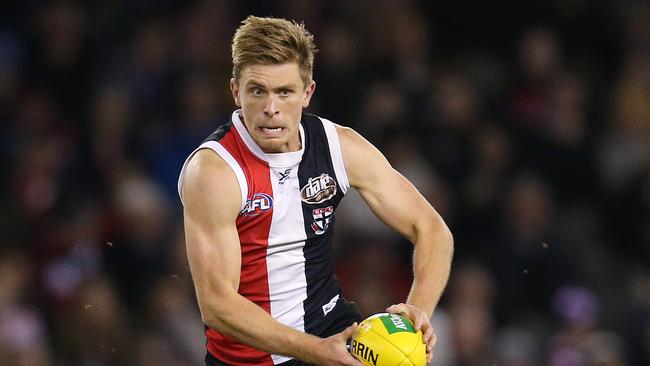 Seb Ross became a dual winner of St Kilda’s Trevor Barker Award.