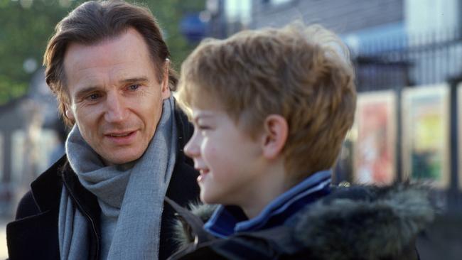 You must remember this ... Liam Neeson and Sangster in Love, Actually.