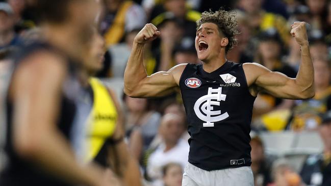 The Blues need Charlie Curnow up and firing in Round 1.