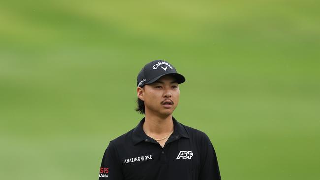 Min Woo Lee’s coach Ritchie Smith believes the Australian PGA champion can be a star of the sport. Picture: Getty Images