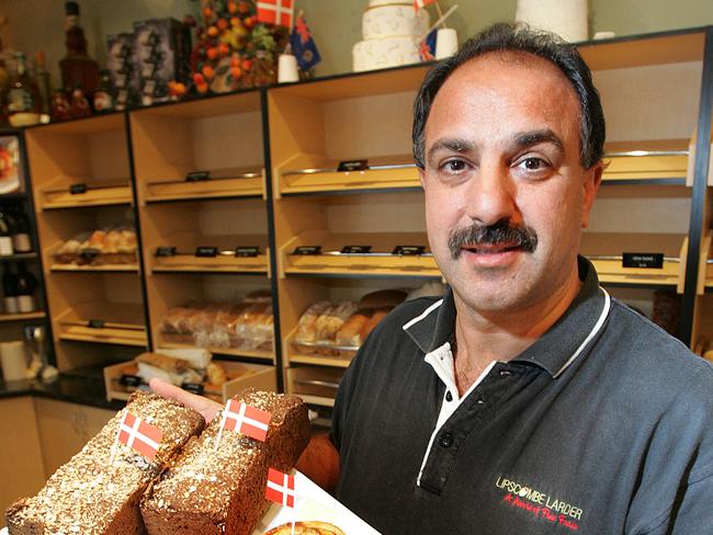 Lipscombe Larder proprietor John Fiotakis shows off his Danish treats