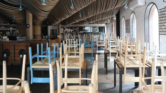 Hellenic Republic restaurant in Brighton which is owned by celebrity chef George Calombaris. Picture: AAP