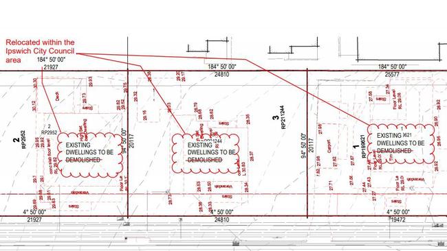 The approved plans for a new mental health unit opposite St Andrew's Ipswich Private Hospital.