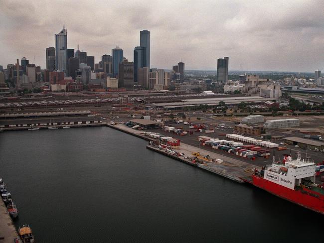 Melbourne before the stadium.