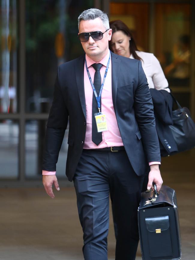 Detective senior constable Murray Gentner in 2019.