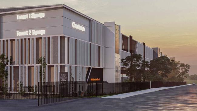 Bold plan to revitalise a “dated” logistics centre into a multi-storey warehouse worth more than $200m.  Picture: Centuria Capital