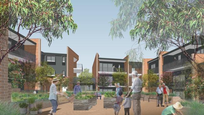 The NSW Planning Portal has a development application for a $16m seniors living centre at Airds.