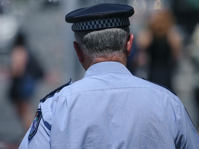 BRISBANE, AUSTRALIA - NewsWire Photos - JANUARY 17, 2025:  A generic photo of Queensland Police in Brisbanes CBD.Picture: NewsWire / Glenn Campbell