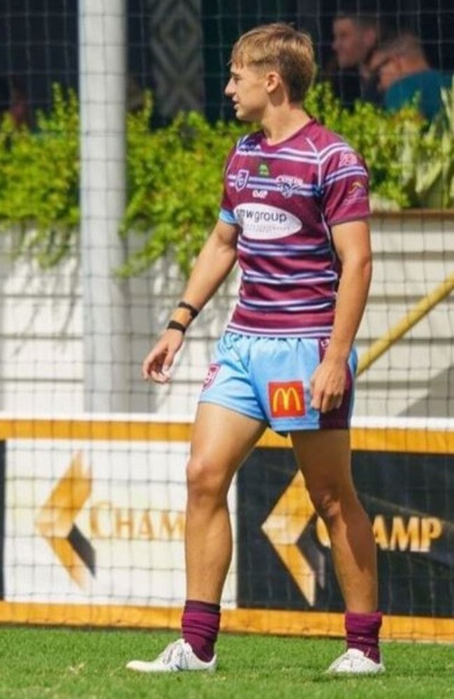 CQ Capras' under-16 player Seth Carpenter.