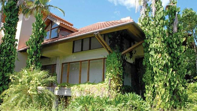 This photo taken in 2012 shows the extent of the decline at Laguna Whitsundays resort. Picture: Tony Martin