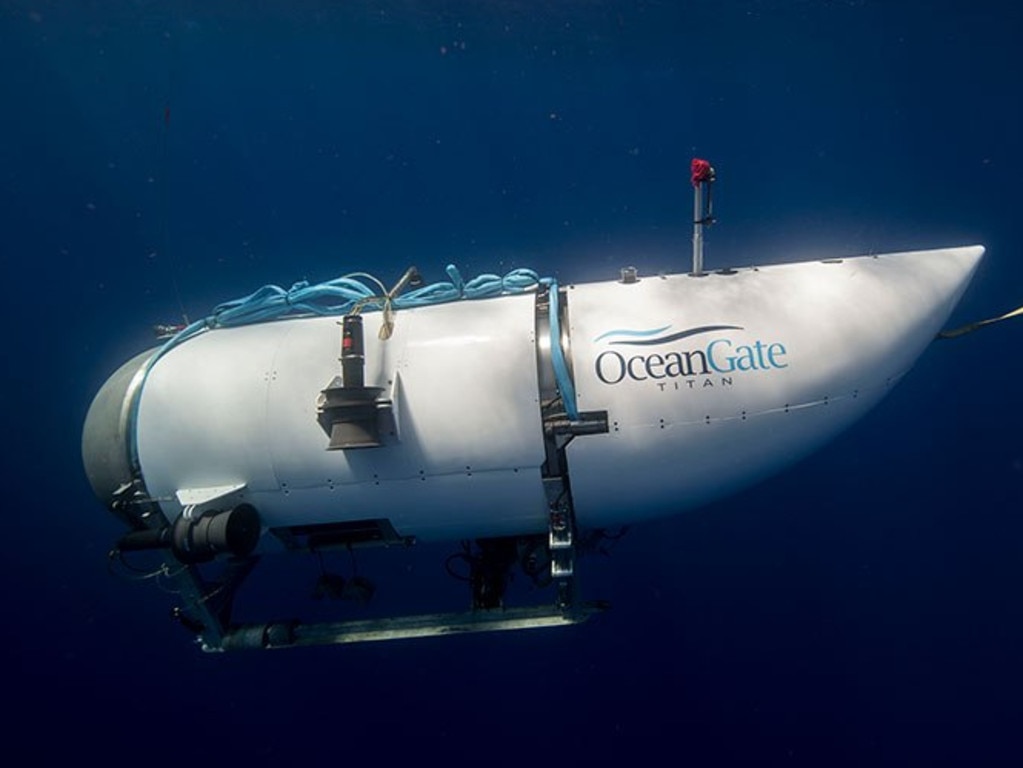 Pay AU$175k and you could explore the Titanic wreck underwater. Picture: OceanGate